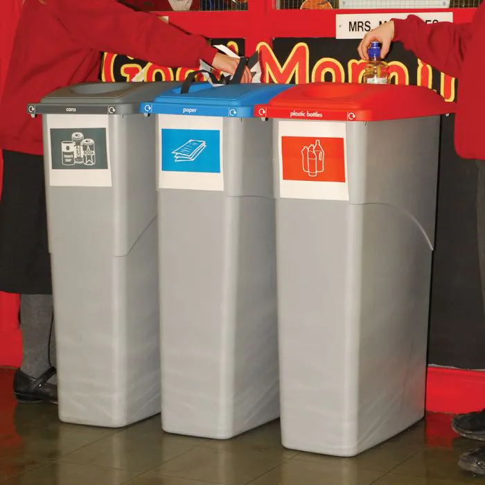 Greywell Plastic Internal Recycling Bin - 3