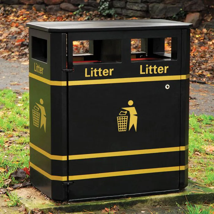 Derby Double E Litter Bin - 10