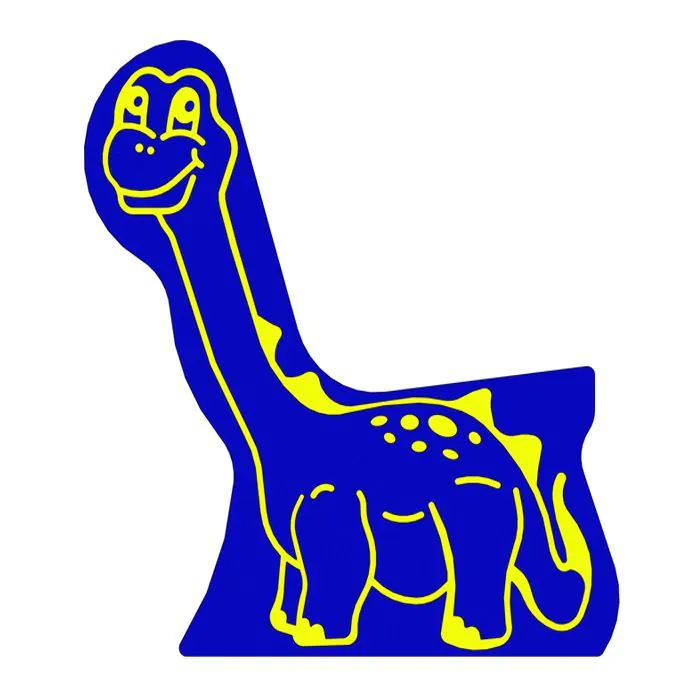 Recycled Plastic 'Animal Themed' Bench - 3