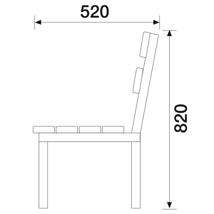 Parklands Economy Seat - 4