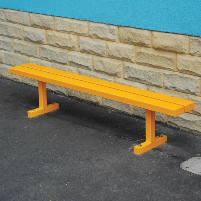 Rainbow Steel Bench