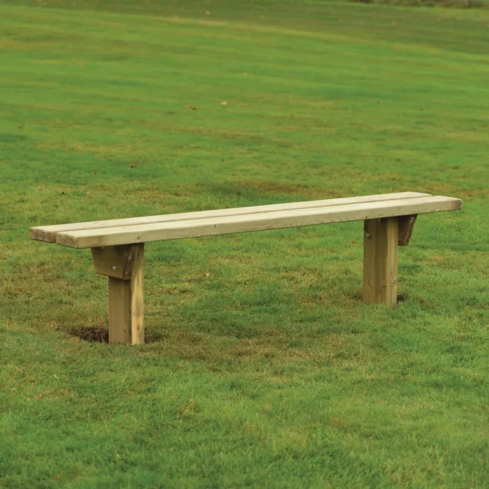Armley Rustic 2 Slat Bench