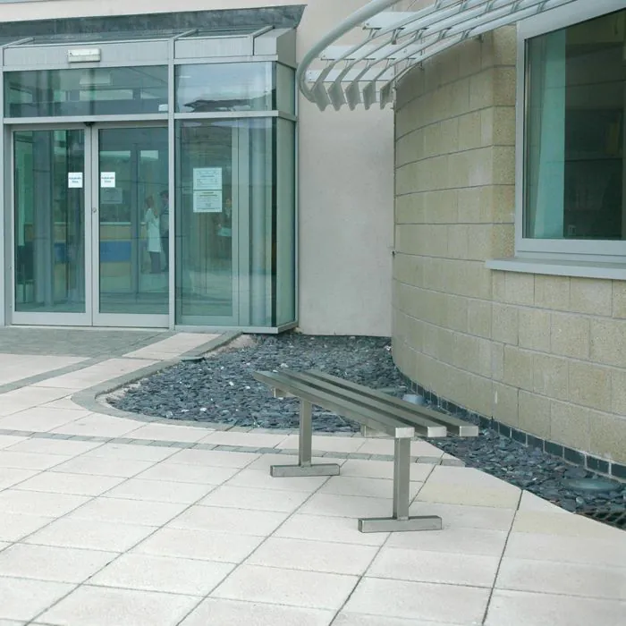 Solway Bench - Stainless Steel - 3