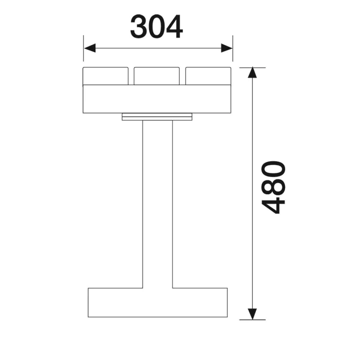 Solway Bench - Stainless Steel - 5