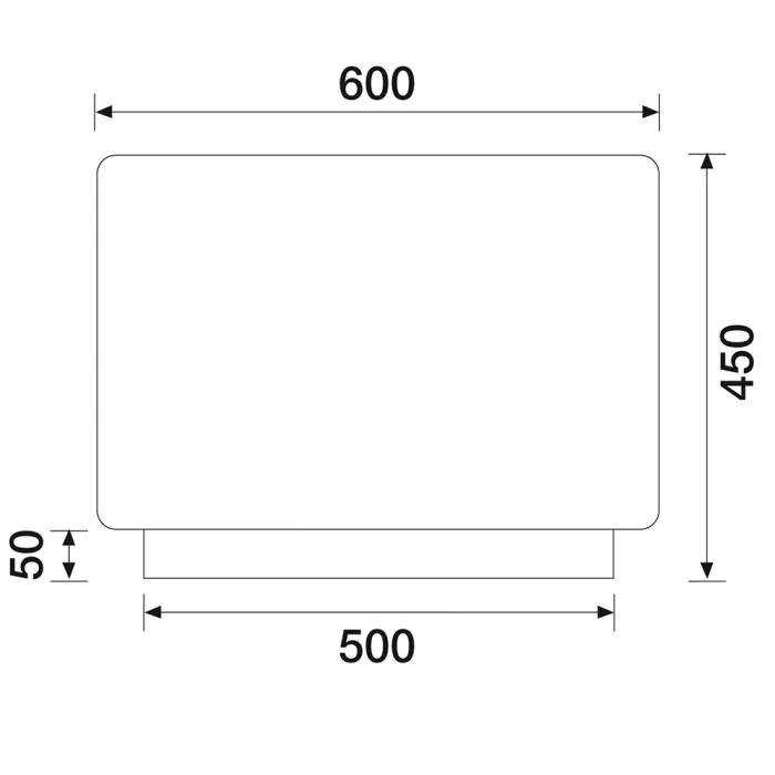 Timperley Concrete Bench - 9