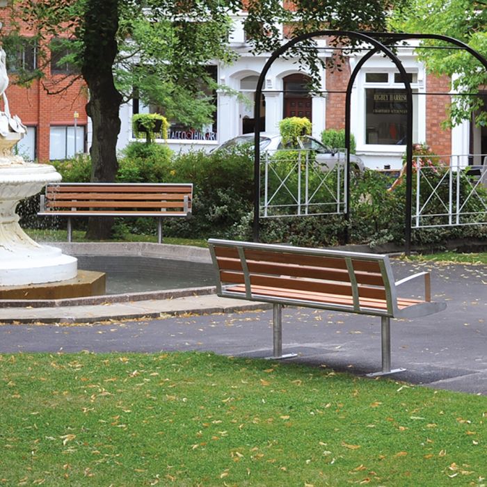 Thornhill Seat - Stainless Steel - 14