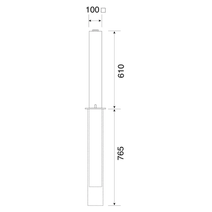 Economy Telescopic Post - 6