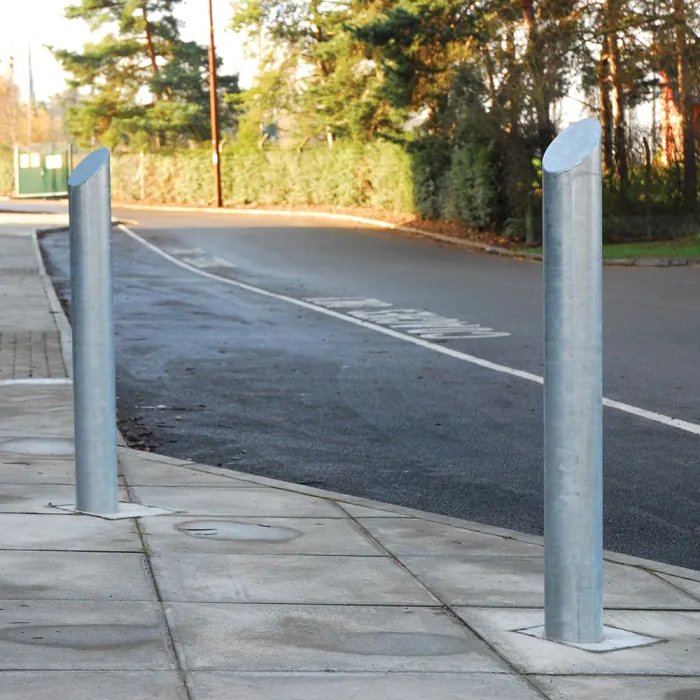 Swansea Galvanised Steel Bollard - Express - 6