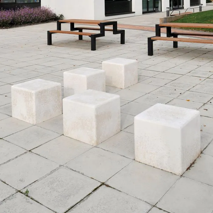 Harpurhey Concrete Cube - 10