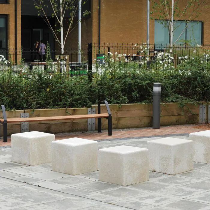 Harpurhey Concrete Cube - 12