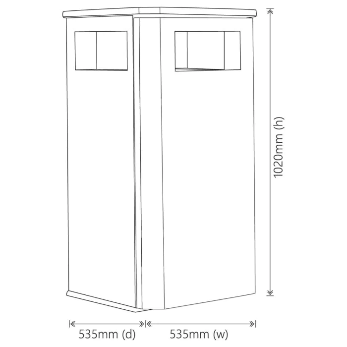 Derby Standard Recycling Bin - 13