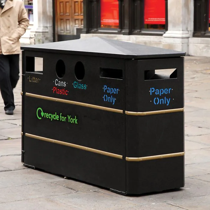 Derby Quad Recycling Bin - 8