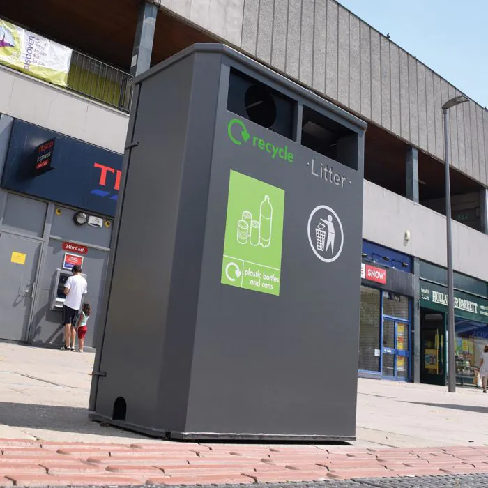 Derby Double Slimline Recycling Bin - 11