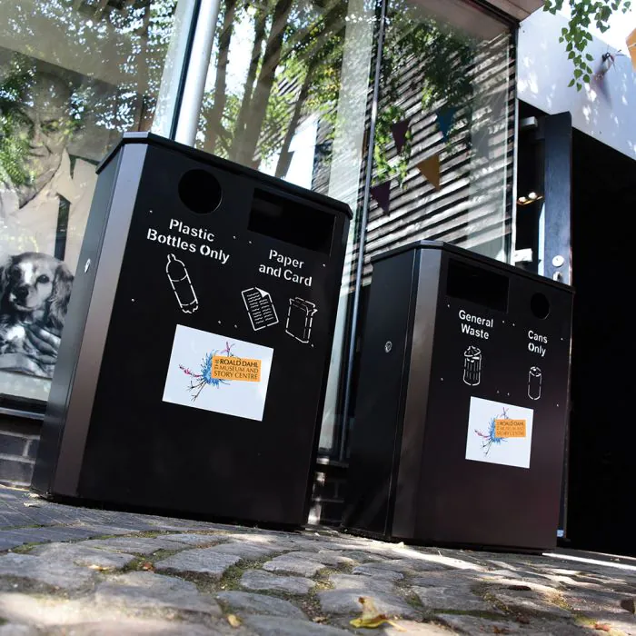 Derby Double Slimline Recycling Bin - 14