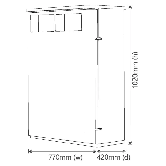 Derby Double Slimline Recycling Bin - 20
