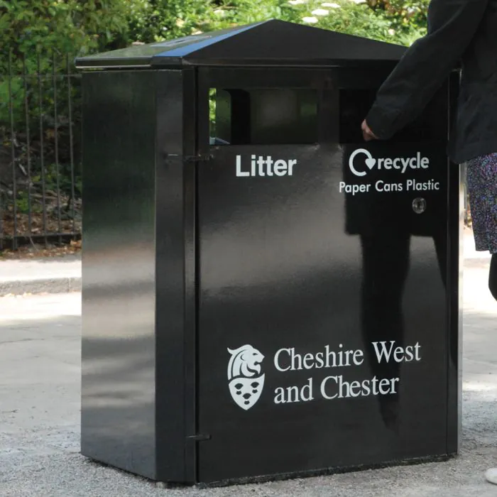 Derby Double Recycling Bin - 15