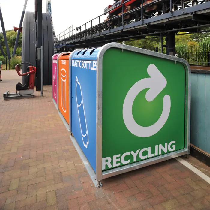 Trojan Recycling Bin - 10