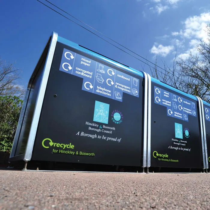 Trojan Recycling Bin - 14