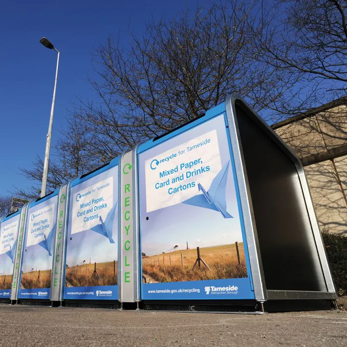 Trojan Recycling Bin - 17