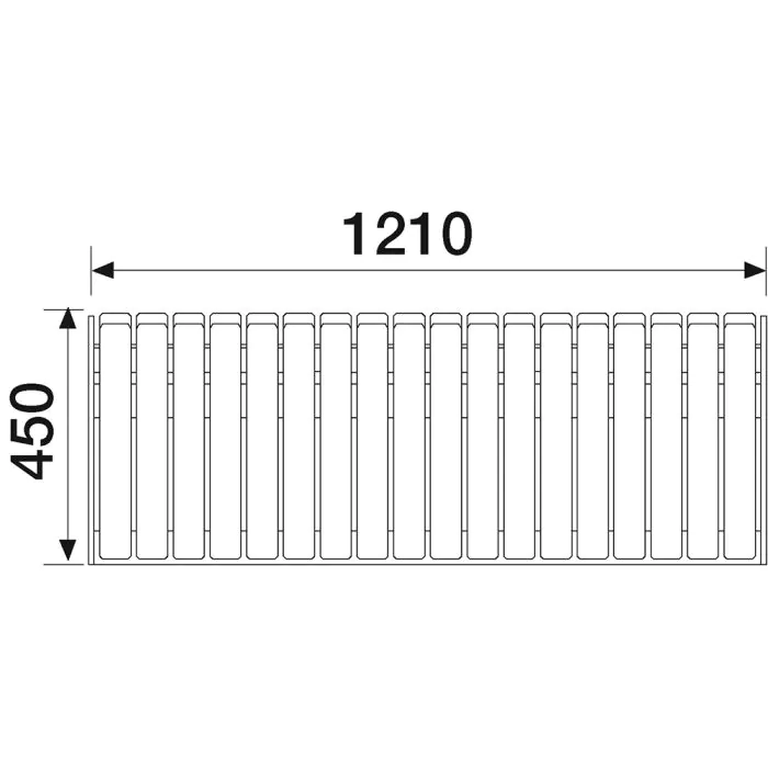 Plaza III M Bench - 1