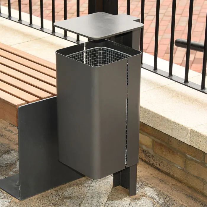 Lilleshall Litter Bin - 1