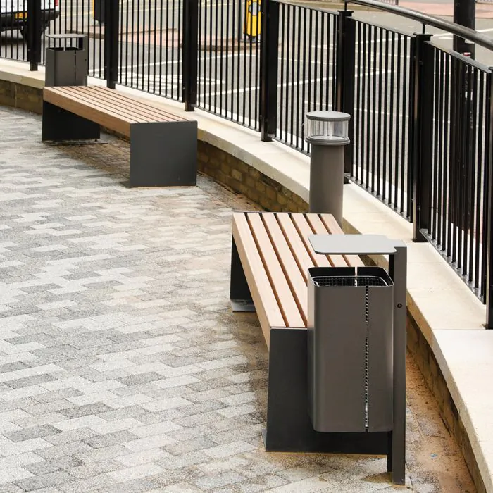 Lilleshall Litter Bin - 7