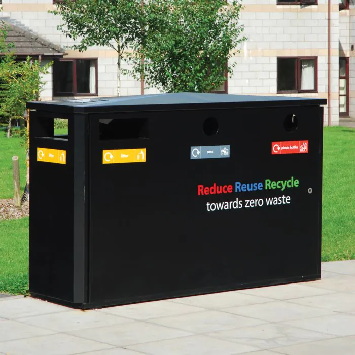 Derby Triple Wheelie Bin Recycling Unit Derby Triple Wheelie Bin Recycling Unit