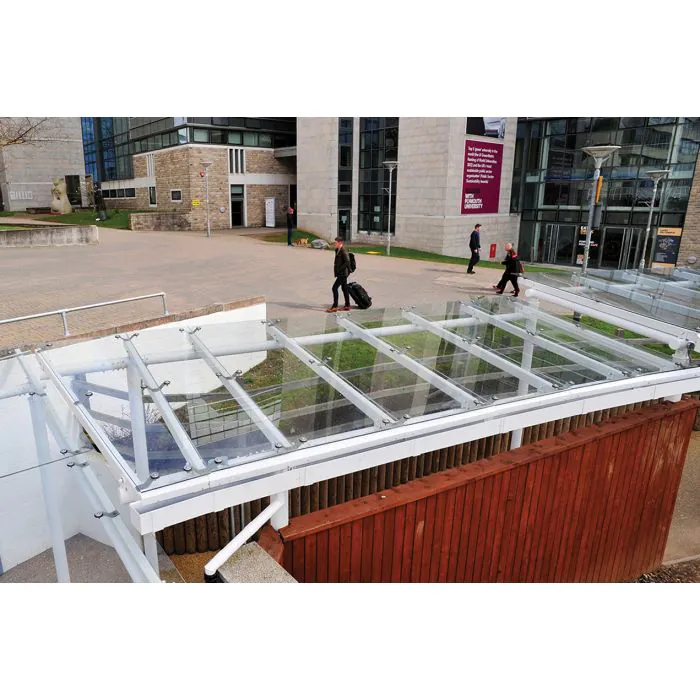Luton Monopitch Glazed Walkway - 1