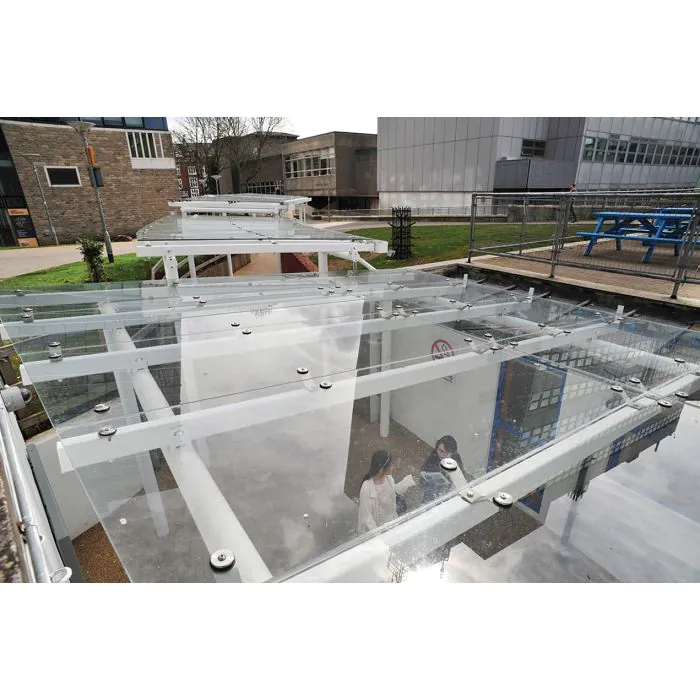 Luton Monopitch Glazed Walkway - 10