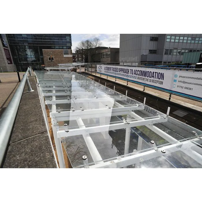 Luton Monopitch Glazed Walkway - 16
