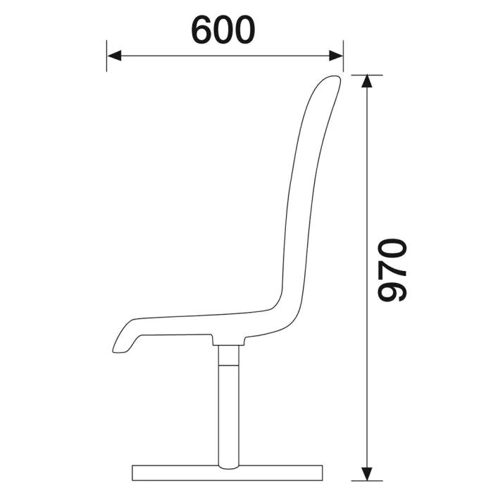 Ilford Seat - Stainless Steel - 9