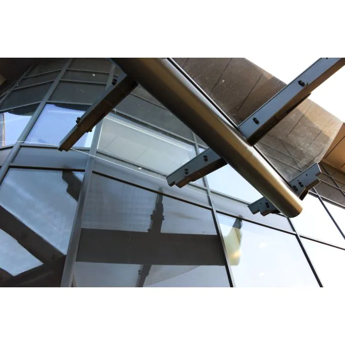 Glazed Gullwing Entrance Canopy - 10
