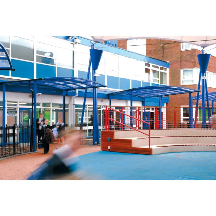 Newcastle Senior Entrance Canopy - 3