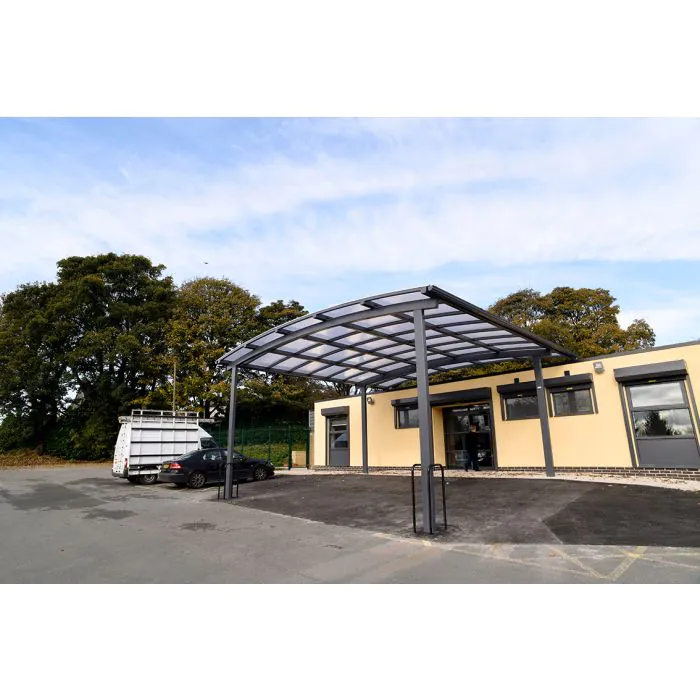 Newcastle Senior Entrance Canopy - 7