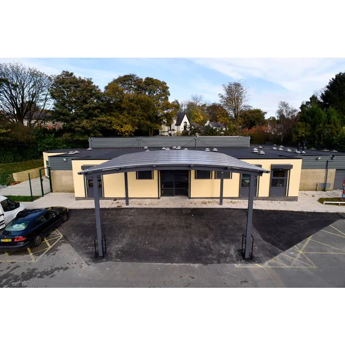 Newcastle Senior Entrance Canopy - 9