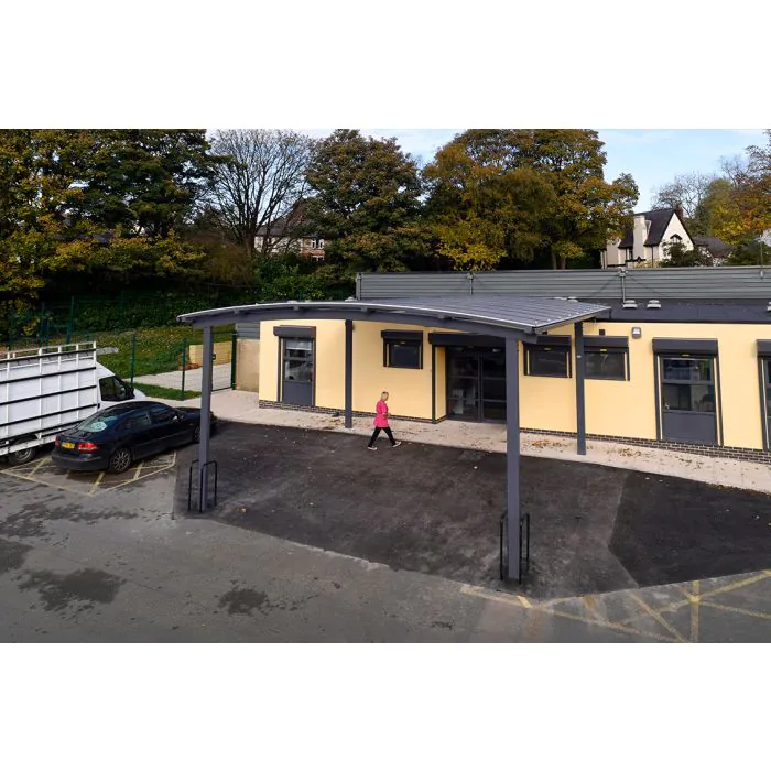 Newcastle Senior Entrance Canopy - 10