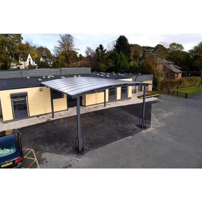 Newcastle Senior Entrance Canopy - 11