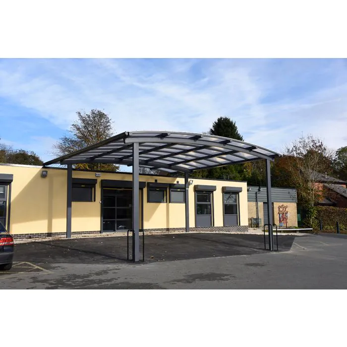 Newcastle Senior Entrance Canopy - 12