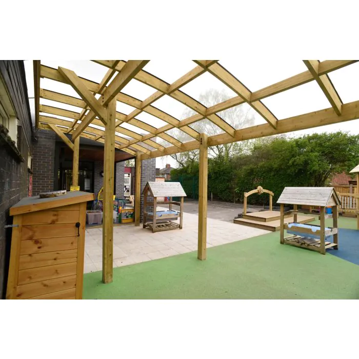Delamere Timber Asymmetric Canopy - 4