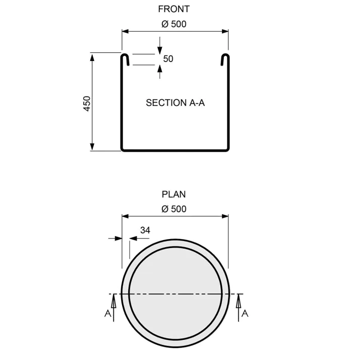 Drum Modular Planter - 2