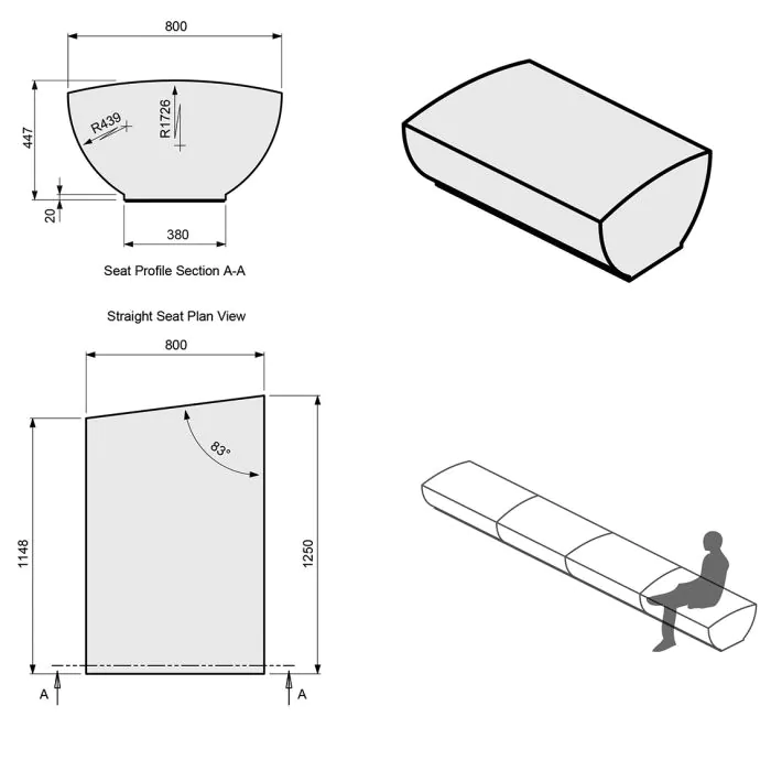 Serpentine Seating - 24