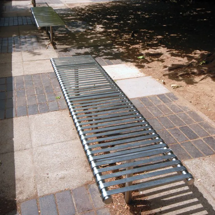 Weyburn Bench - Stainless Steel - 6