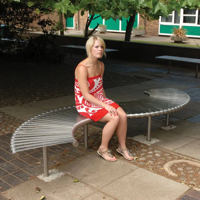Weyburn Bench - Stainless Steel - 10