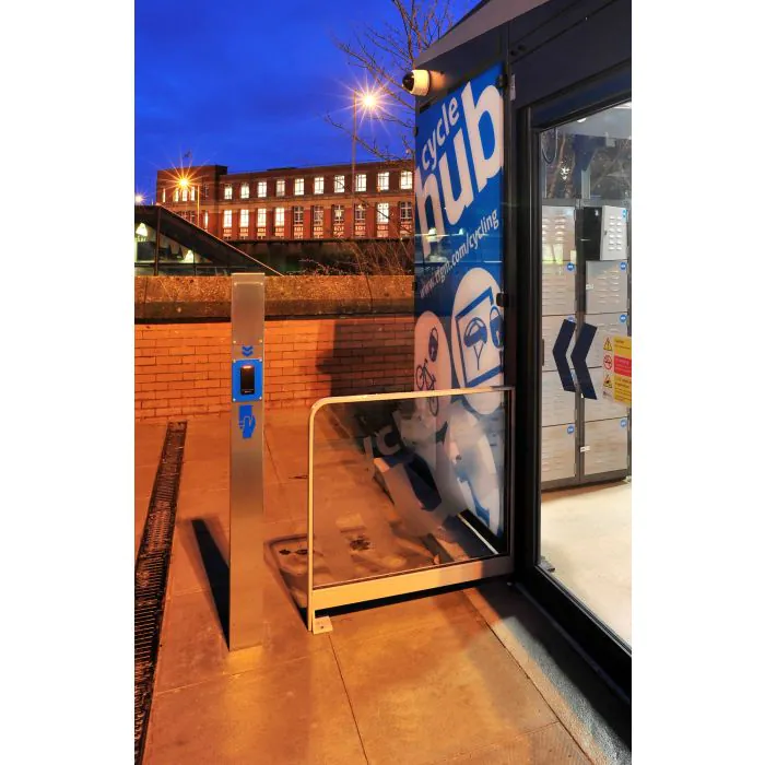Door Barrier with Glass Infill - 3