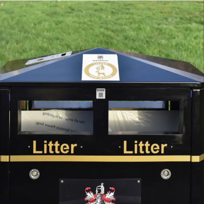 Derby Double E Litter Bin - 1