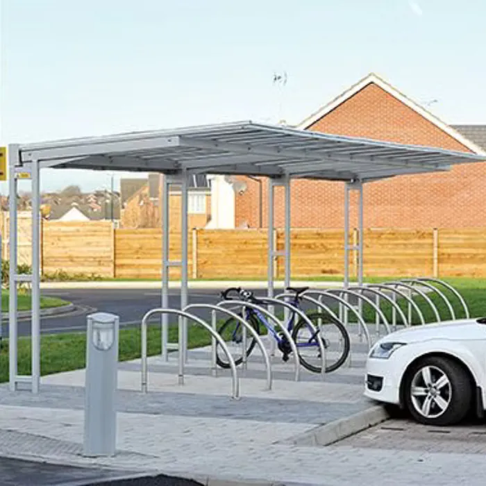 Coventry Cantilever Cycle Shelter - 8
