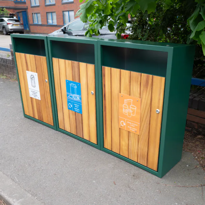Westleigh Triple Recycling Bin - 6