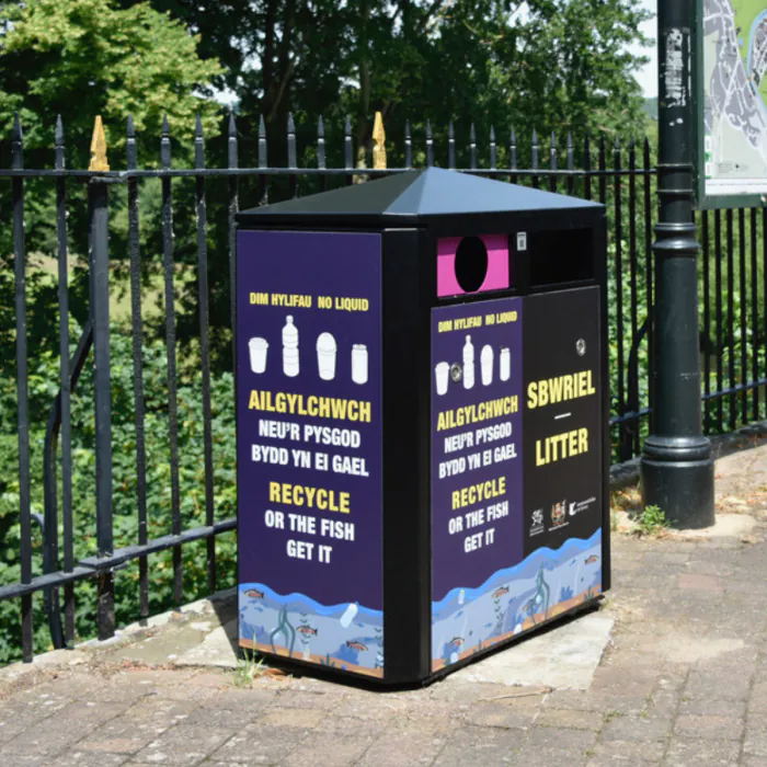Derby Double E Recycling Bin - 3