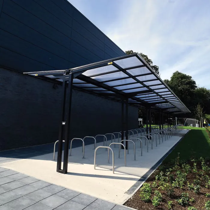 Coventry Gullwing Cycle Shelter - 4