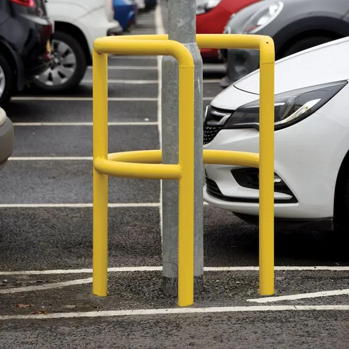 Round Lamp post and EV Charger Protector - 10